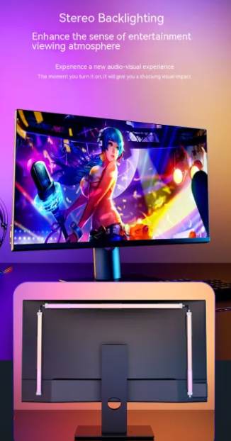 Bandă LED RGB pentru Monitor – Iluminare Ambientă Esports
