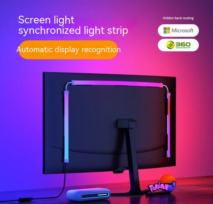 Bandă LED RGB pentru Monitor – Iluminare Ambientă Esports